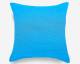 Peacock blue color cotton cushion cover available online at best prices